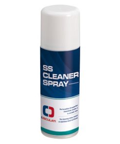 Stainless steel cleaner spray