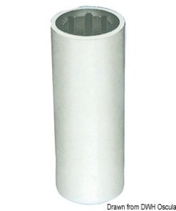 Boccola per linee d’asse con armatura esterna in resina; versione esterno/interno in millimetri